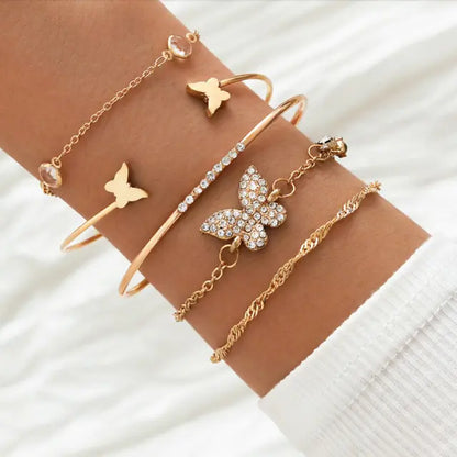 Trendy Chain Bracelet Set